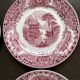 Set of 6 dessert plates, “Cambridge Old England” pattern
