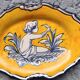 Oval dish in Spanish majolica – El Puente del Arzobispo –