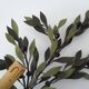 Large pair of olive branch wall sconces Art et FLoritude