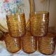 Vintage carafe and glasses made in Italy
