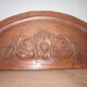 Old pediment in chene