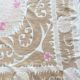 Vintage hand-embroidered tablecloth 141x154 cm