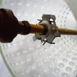 Transparent bubble glass chandelier