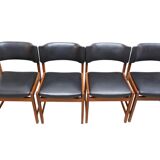Set of 4 vintage dining chairs, 1960s