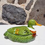 Duck terrine in green slip Michel Caugant