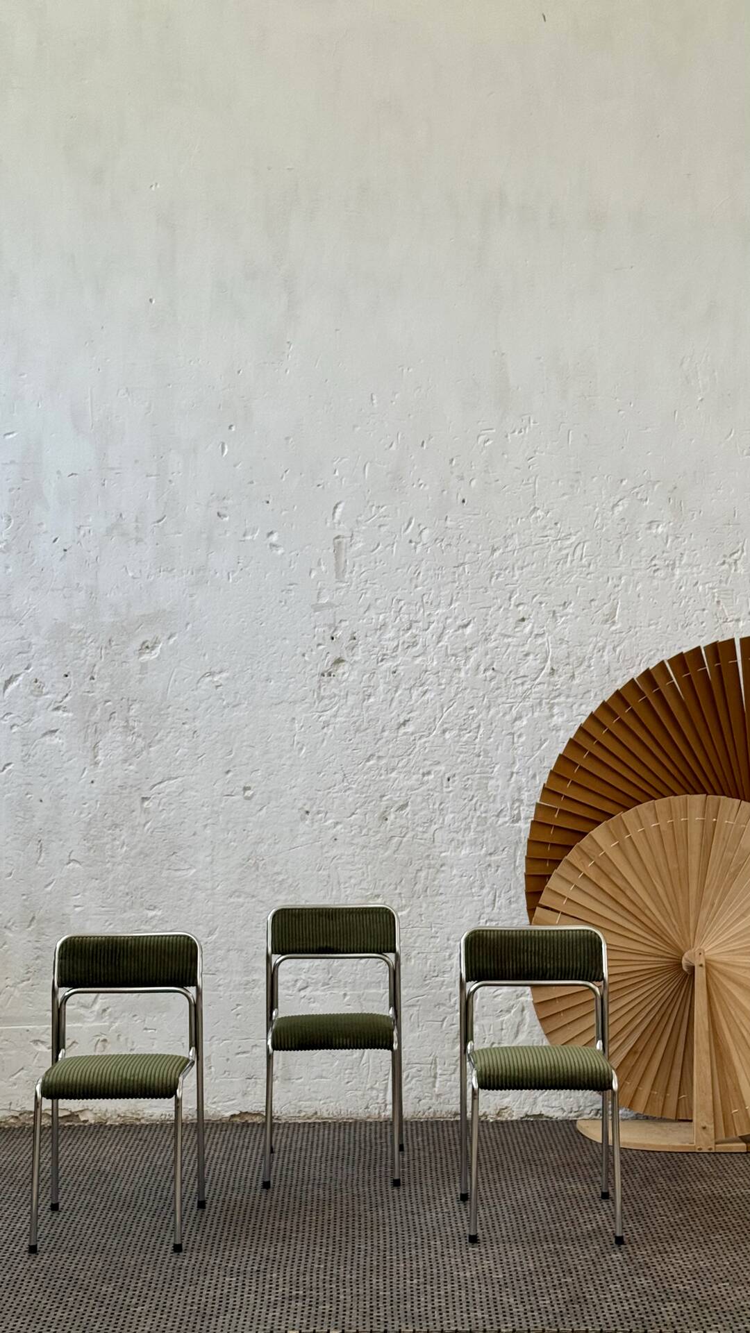 Chrome chairs