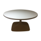 Coffee table tulip feet Stamp Nurieux, France, year 1970