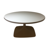 Coffee table tulip feet Stamp Nurieux, France, year 1970
