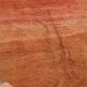 Orange Vintage Moroccan Rug 139 x 190 cm - Berber Rug - Handmade Wool Rug