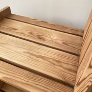 80's pine bookshelf