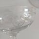 Crystal champagne coupes from Saint Louis.