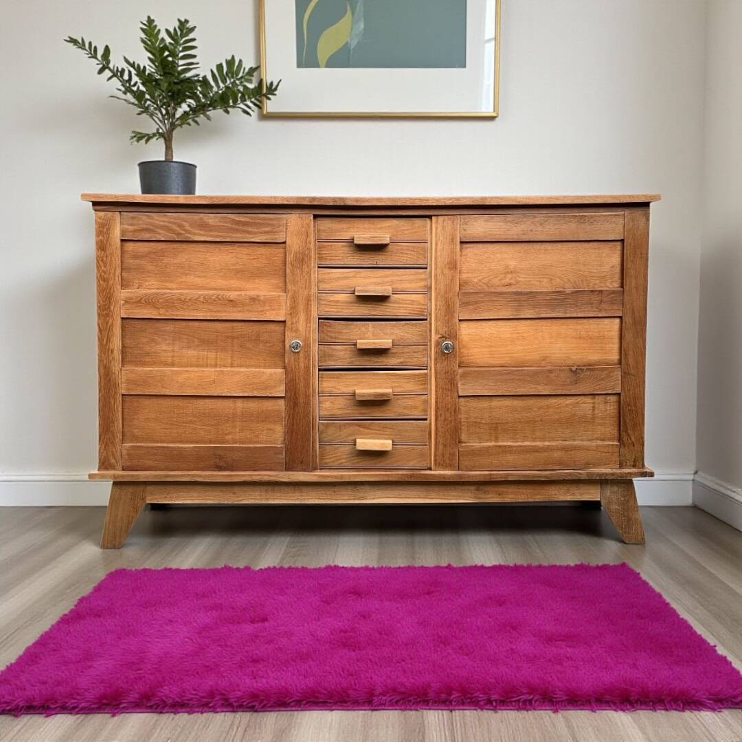 Buffet René Gabriel pieds compas 1945/50