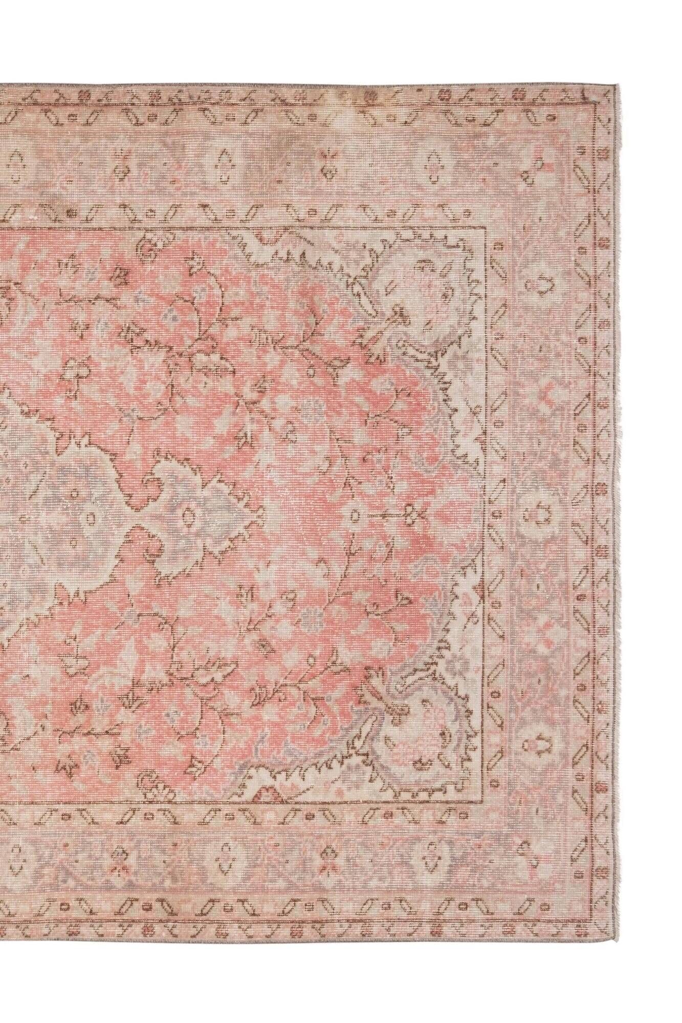 Vintage Turkish handmade rug 185x267 cm