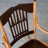 Antique Jacob & Josef Kohn Rocking Chair | Art Nouveau Design, Bentwood,
