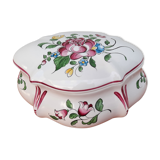 Earthenware box decoration Strasbourg Hannong