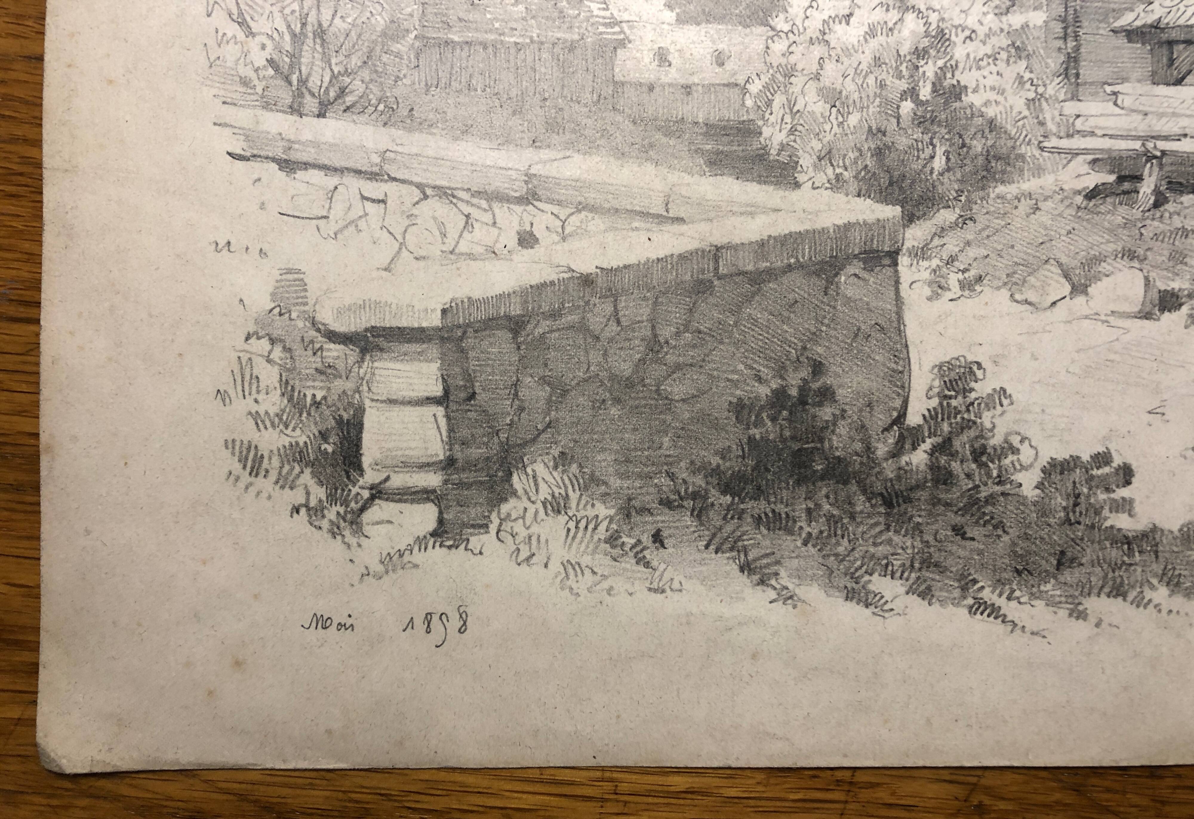 19th-century drawing