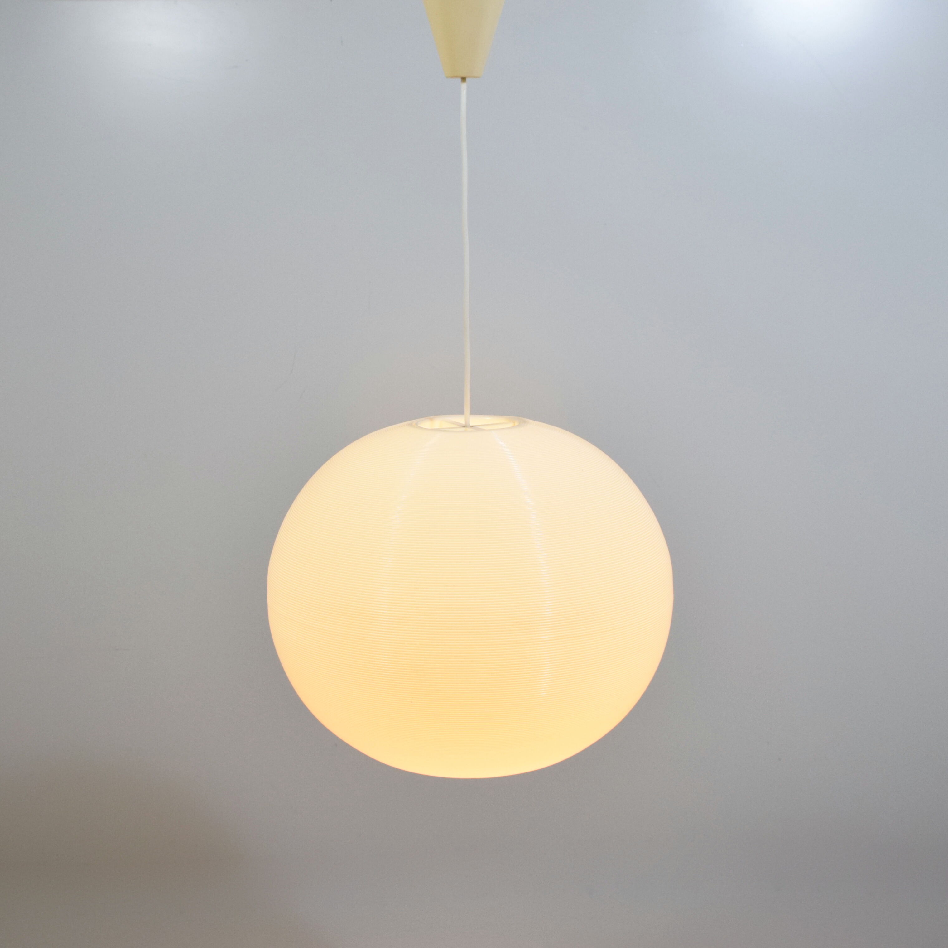 Rotaflex pendant light by Yasha Heifetz 1960 USA