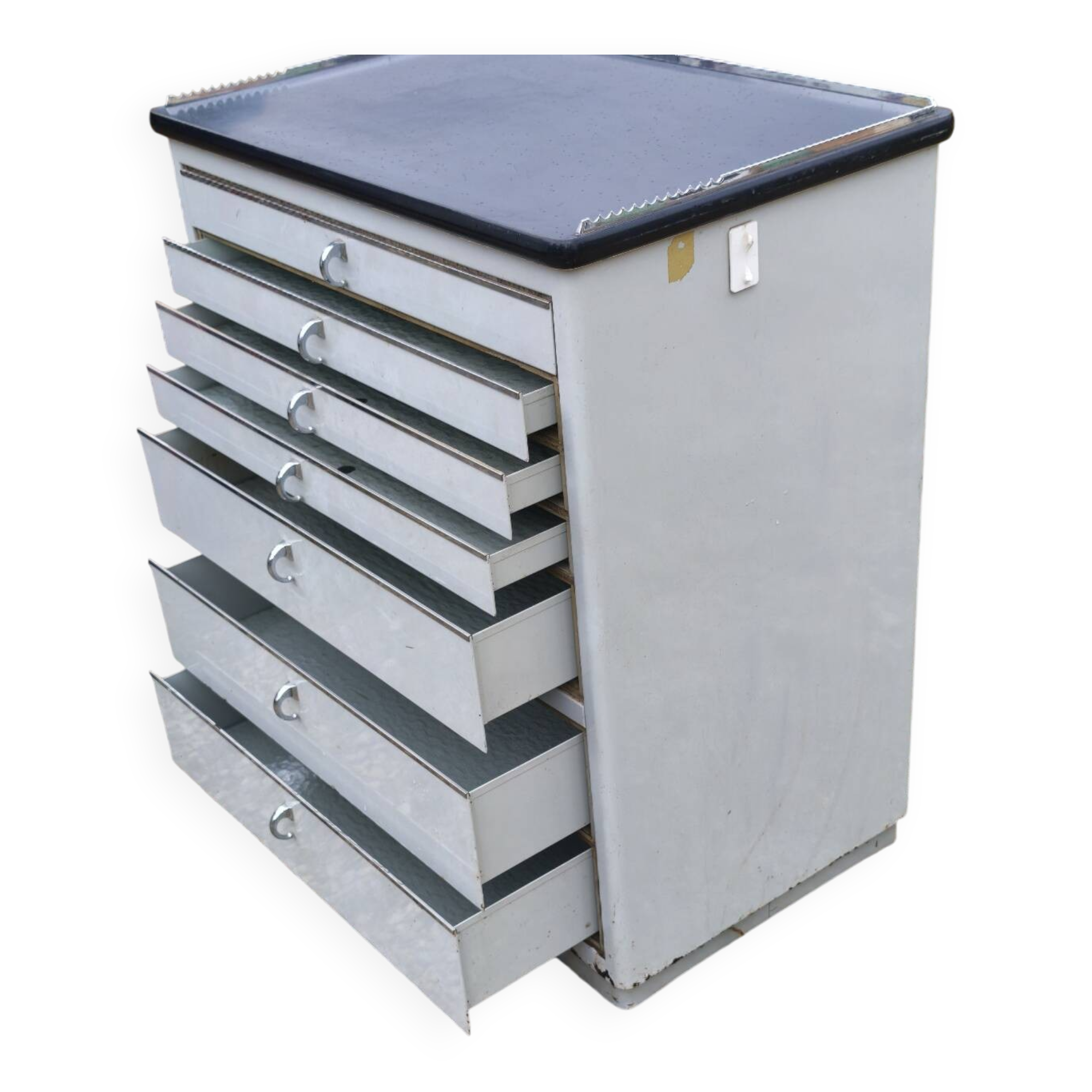 Antique dentist's cabinet