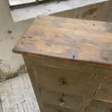 Green patina workshop furniture