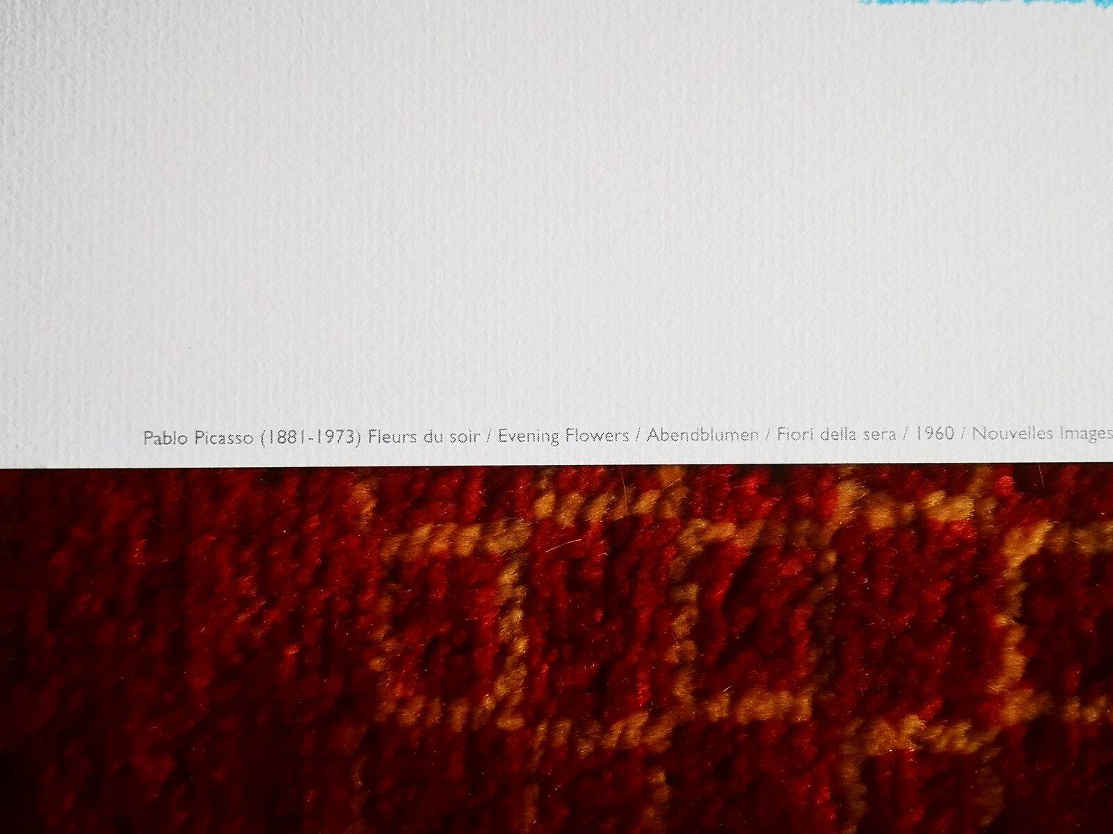 Illustration 'Evening Flowers' - Picasso - 1997