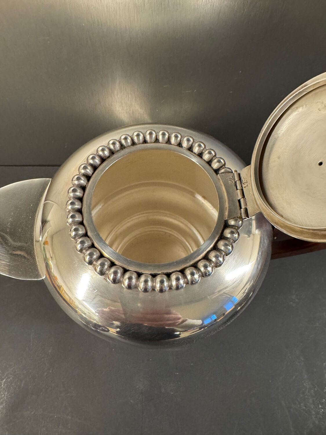 Silver-plated metal coffee service, Art Deco