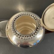 Silver-plated metal coffee service, Art Deco