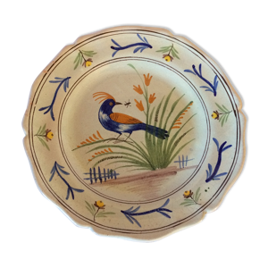 plat ancien en faïence