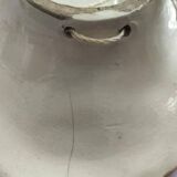 Polychrome slip wall plaque signed WS&S Rouen