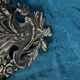 Rare pair of mirror sconces with putti. Napoleon III / Art Nouveau ~