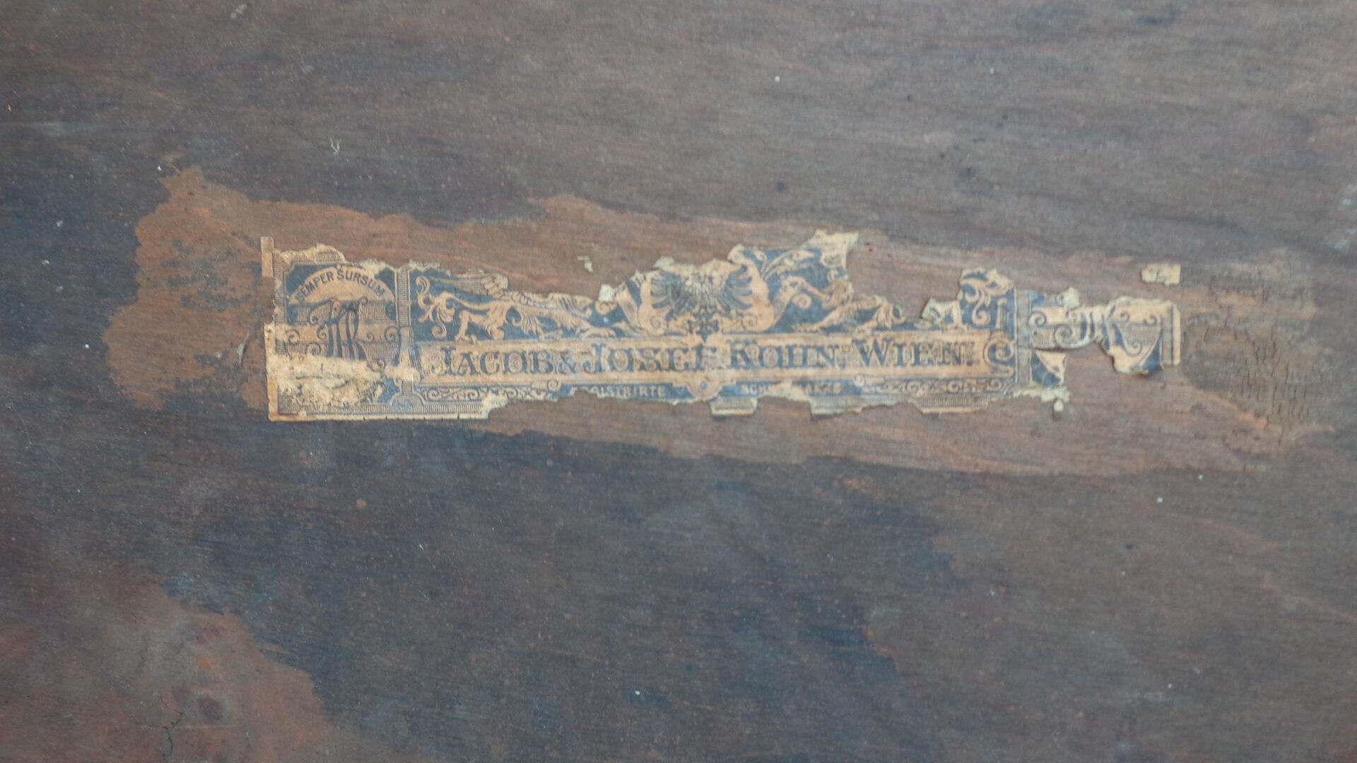 Duo of kohn bistro chairs