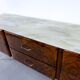 Midcentury Italian Sideboard / Dresser In Walnut