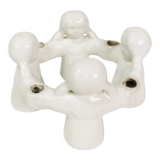 Porcelain candlestick, Denmark, 1970s