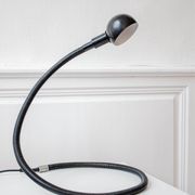 Black Hebi lamp by Isao Hosoe for Valenti, large version, 1970s.