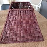 Rattan lampshade