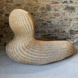 Storvik wicker and rattan lounge chair by Carl Ojerstam for IKEA