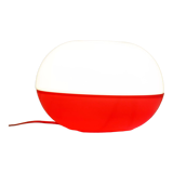 Lampe de table en verre midcentury, designer stepan tabery, opp jihlava, tchéquie, années 1960