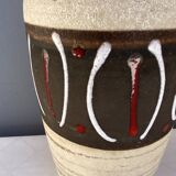 Three West German ceramic vases