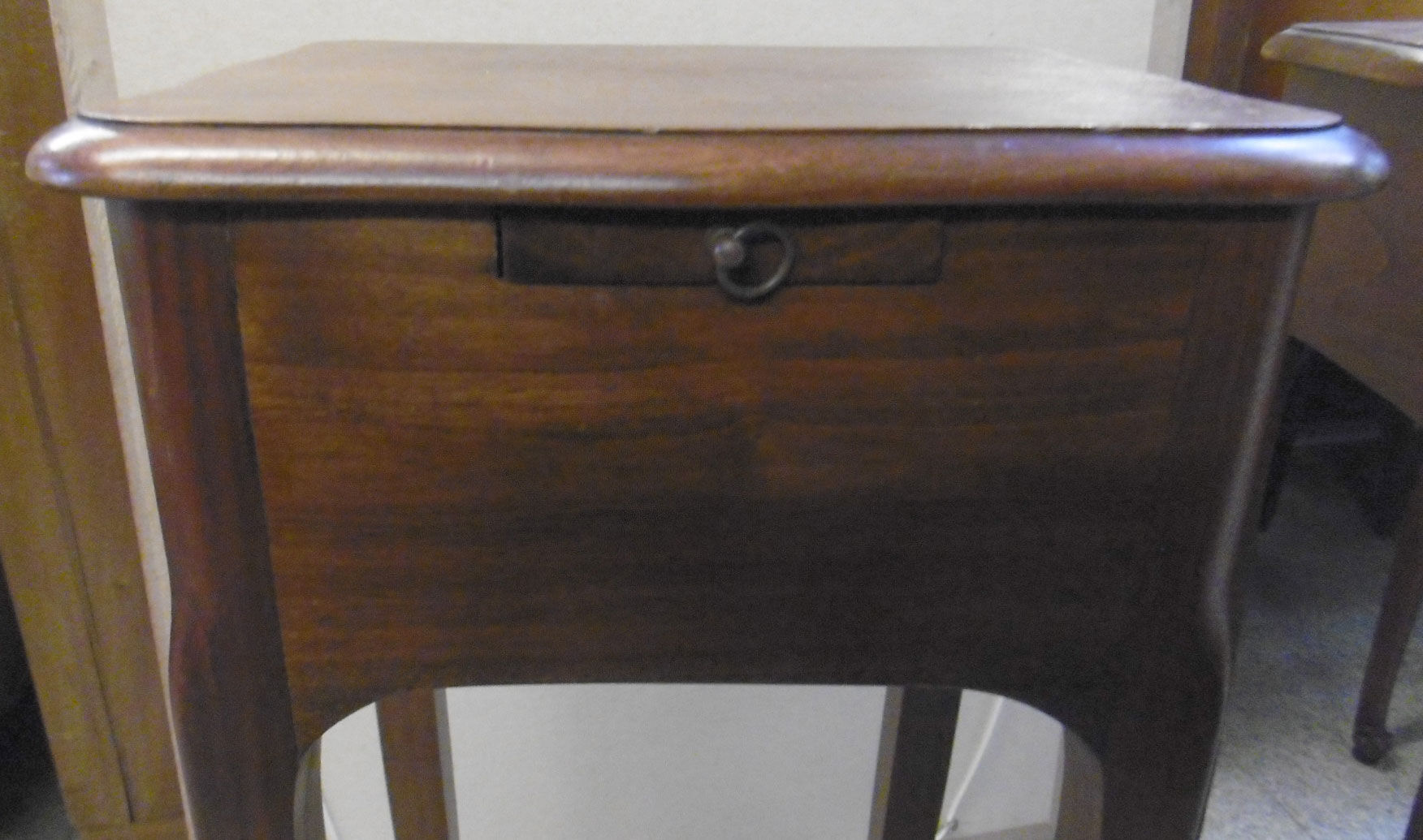 Pair of Louis XV style bedsides in cherry