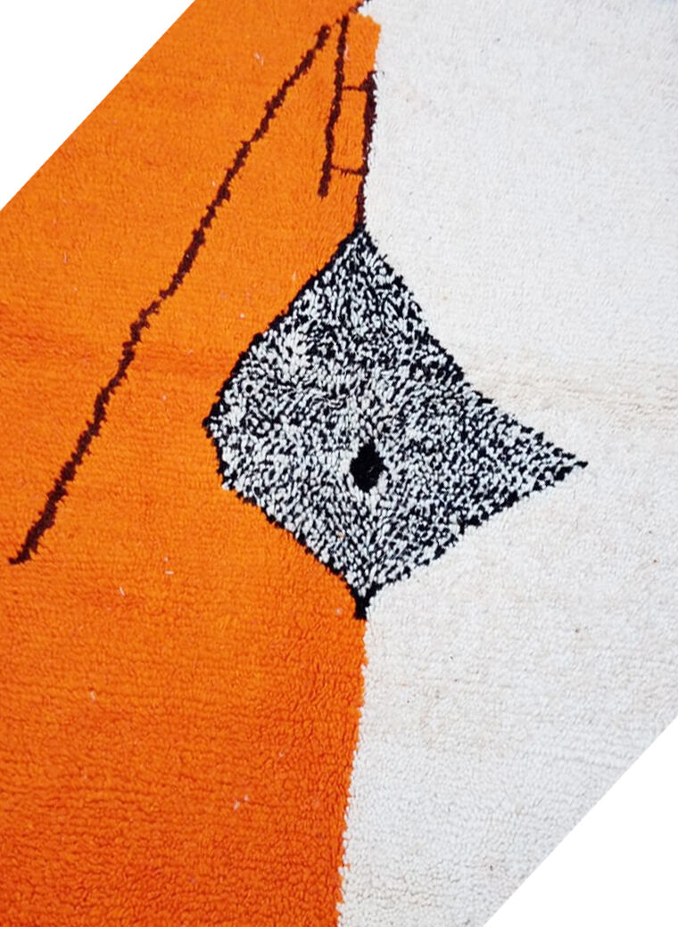 Tapis berbere œil magique 148 x 102cm