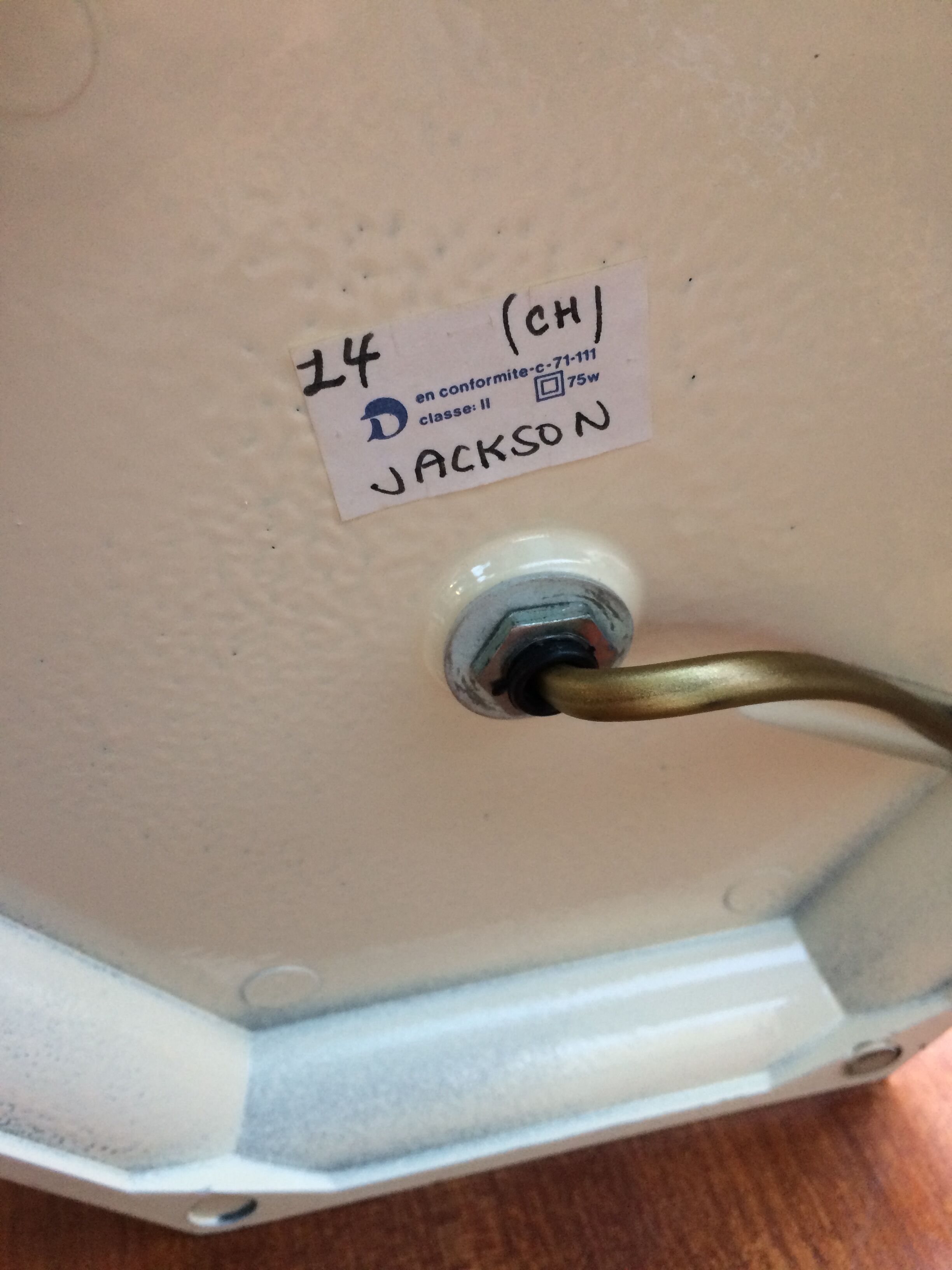 Lamp foot the Dolphin