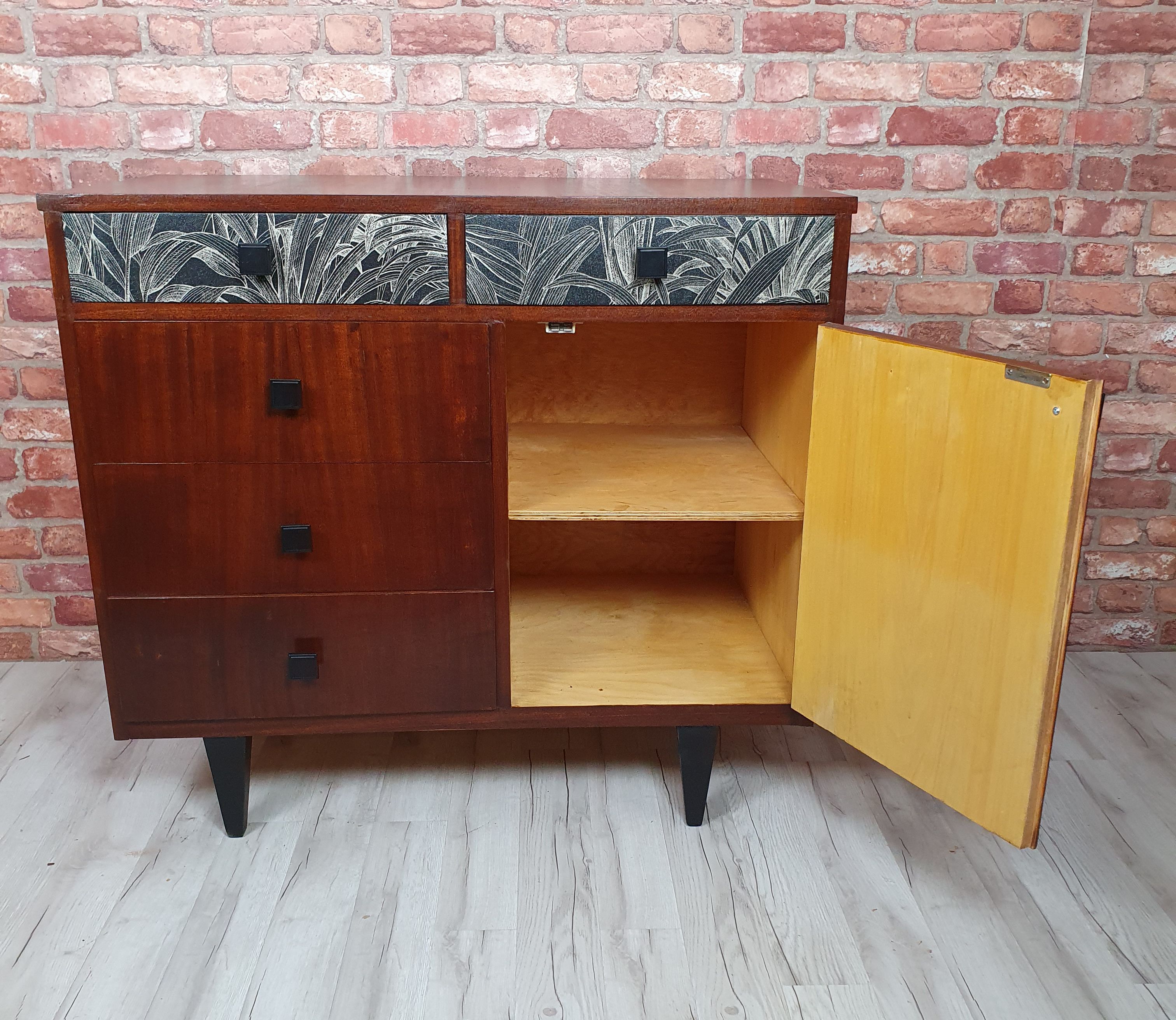 Renovated chest of drawers, Poland, 1970s