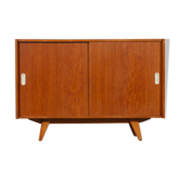 Oak veneer chest of drawers, model u-452, by jiri jiroutek for interier praha, 1960