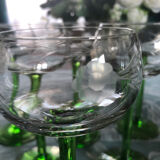 Lot 9 verres alsace