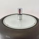 Grande lampe de table champignon extra large de style mid-century par Hillebrand, années 1970.