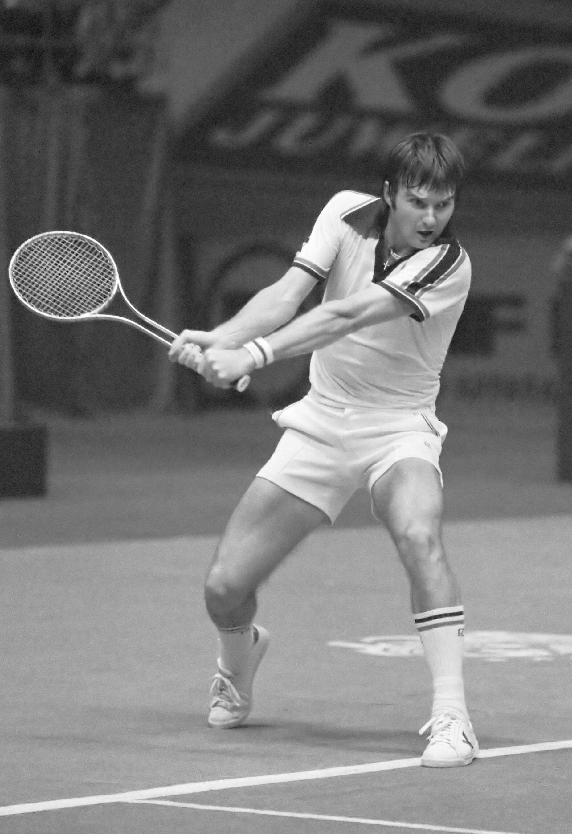 Raquette de tennis Jimmy Connors, Lacoste Wilson