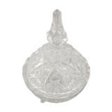 Bonbonnière verre ciselé