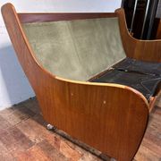Mid century retro vintage teak sofa by GPlan 1960