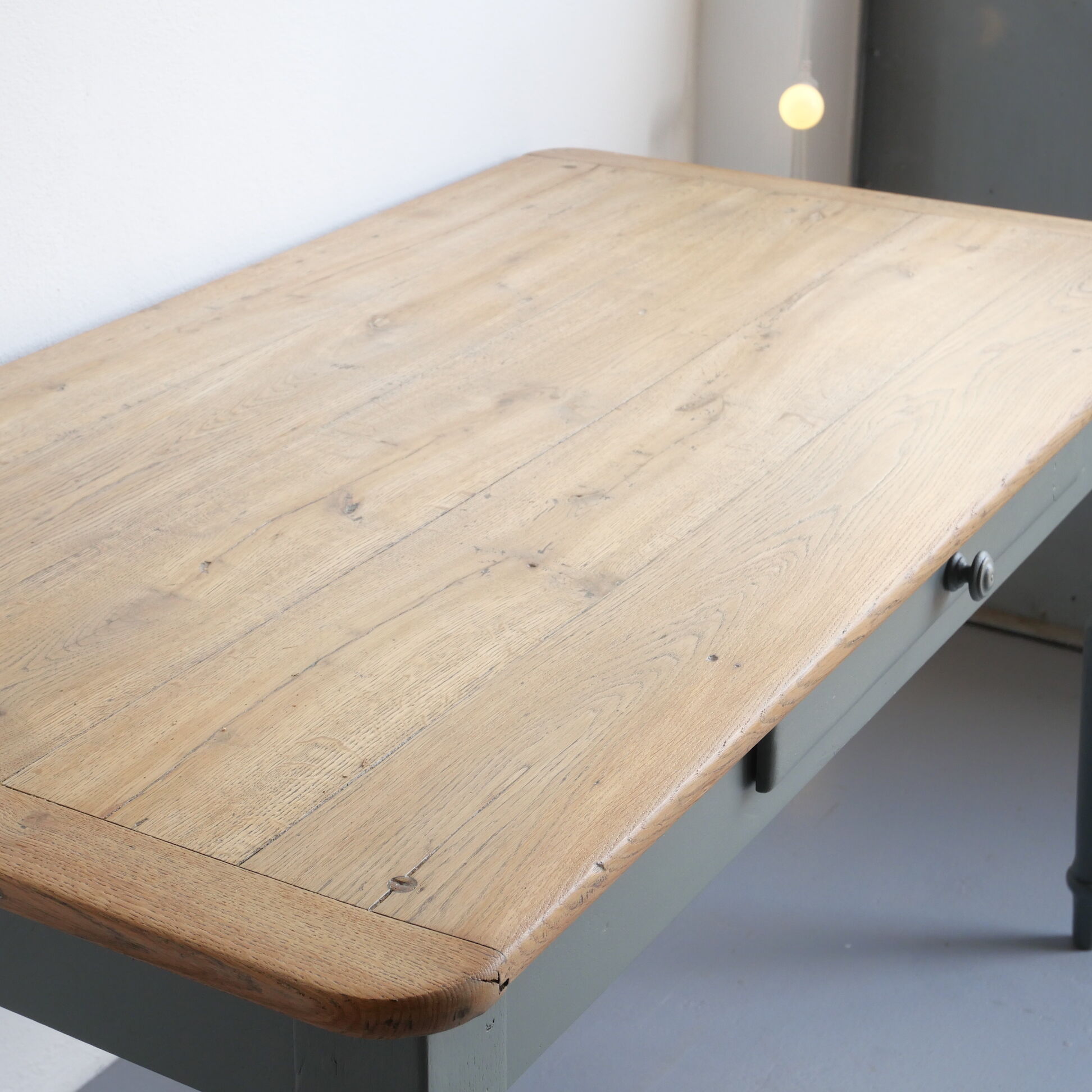 Renovated old oak table