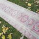 Vintage Turkish hallway rug 82x400 cm