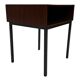 Vintage Pastoe bedside table side table 1960s teak veneer